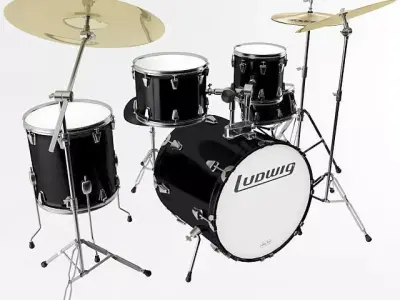 Drum Kit 3D model