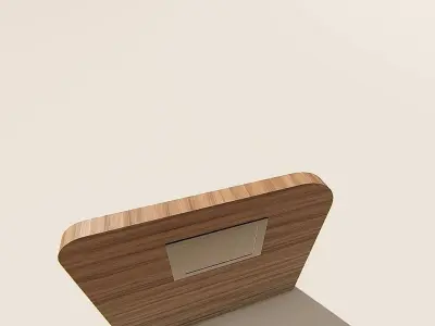 DOOR 3D wooden shelf 3D print model