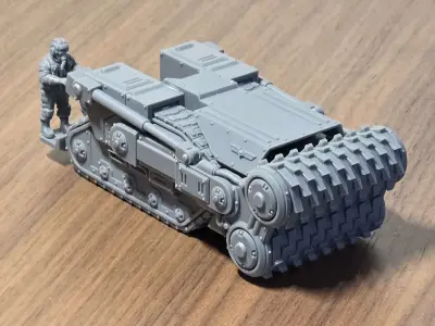 Universal Guard - Boring Tank 3D print model