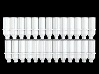Dispenser for dried fruit 3D model