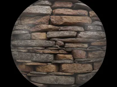 Stone texture 35 JPEG   3D model