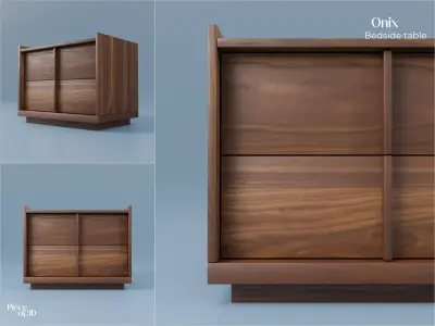ONIX - Bedside table - KAVE HOME - 1 piece 3D model