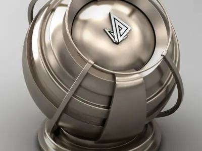 VRAY SHADER---METAL---Europium Texture