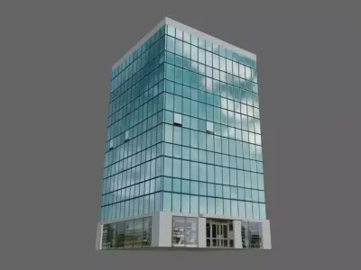 Building - Skyscraper - Predio Low-poly 3D model