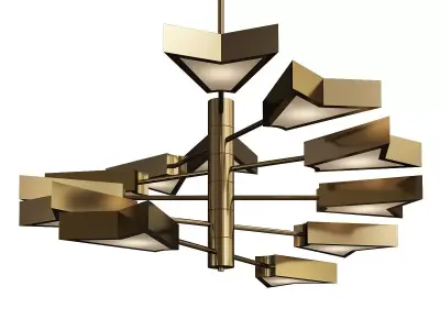 Osiris Chandelier by Matthew Fairbank Low-poly 3D model