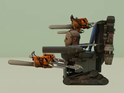 Jason Voorhees Skibidi Toilet 3D model