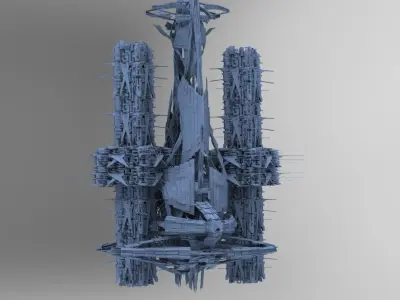 Dark Seid Tower  3D model