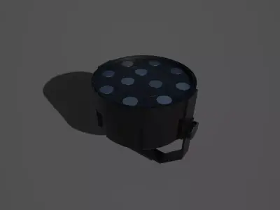 SpotLight stage light Low-poly 3D model