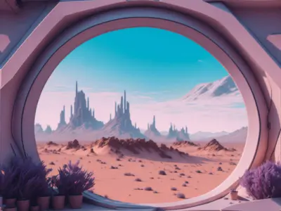 Space Themed Image Backdrops Texture