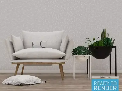 Contemporary Armchair Free 3D model