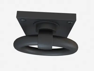 Gate Ring Handle 3D model