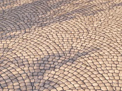Mrf Pavement Set10 Low-poly 3D model
