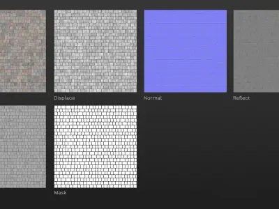 Colour tile stone paving Texture
