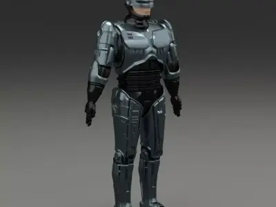 robocop 3D model