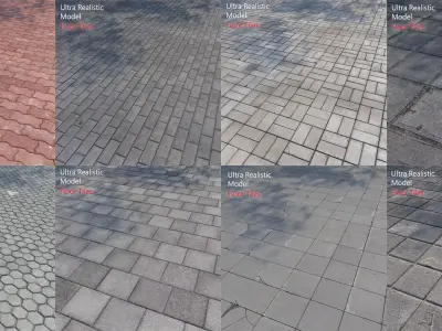 Ultra realistic Pack Floor Tiles