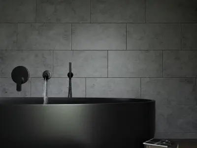 Bathroom Scene 3D model 3