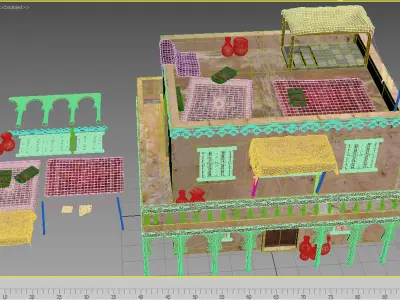  old Arab house 3D model