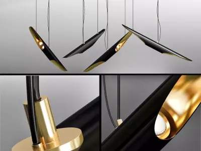 COLTRANE Chandelier 3D model
