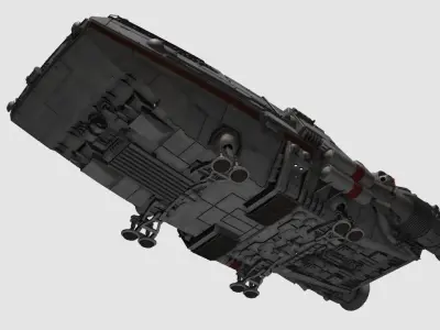 Colonial Shuttle 3D model