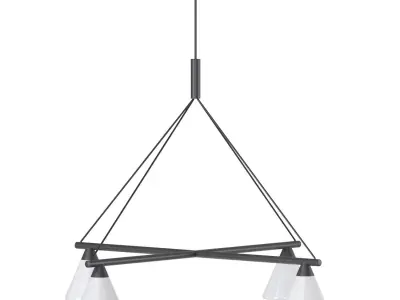 3D Lamp model of Probe Chandelier by AGO 3D model