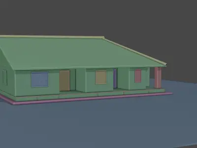 House Apartment Free 3D model