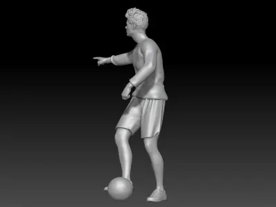 fifa street player 2 3D print model