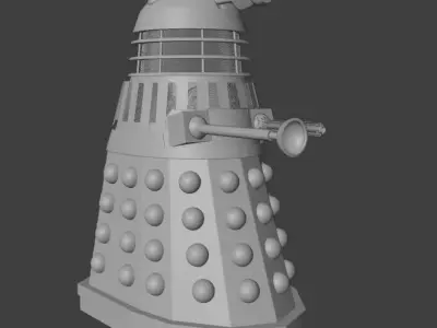 westbury dalek 3D model