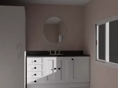 Bathroom Modelling 3D model