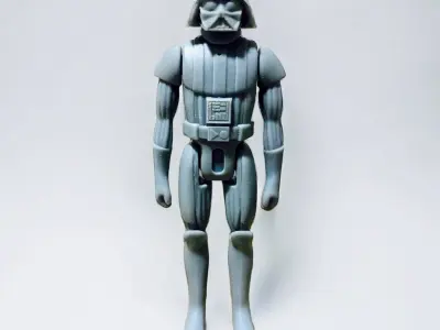 Darth Vader Star Wars vintage toy kenner 3D print model