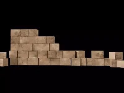 StoneForge  Modular Structure Generator 3D model