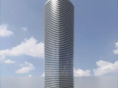 Parametric Building 1d4 3D model