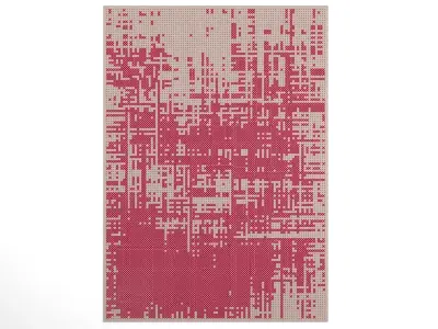 A abstract rug 3D model