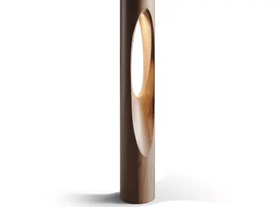 Scoop LED Bollard 3D model