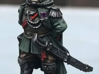 Valour Korps - Marshal Wilhelm 3D print model