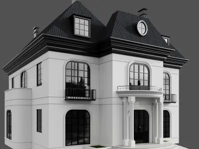 MODERN HOUSE NO27 A 3D model