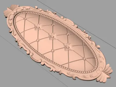 Woodworking CNC Router 3D Relief STL models used for artcam E443 3D model