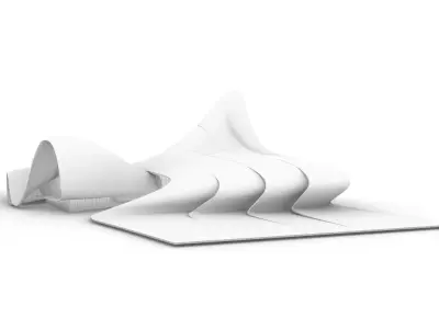 Heydar Aliyev Center 3d Model 3D model