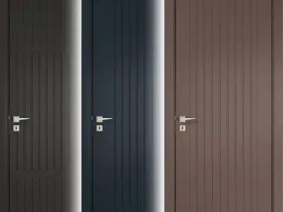 Interior door 001 3D model