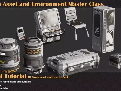 Game asset and Environment Master Class 3D model