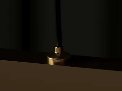 Midnight LED Pendant By Resident 3D model