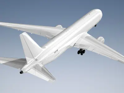  Boeing 767-300F Generic White 