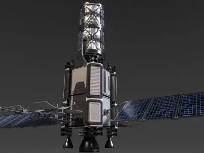 Satellite - Orbital Telescope 3D model