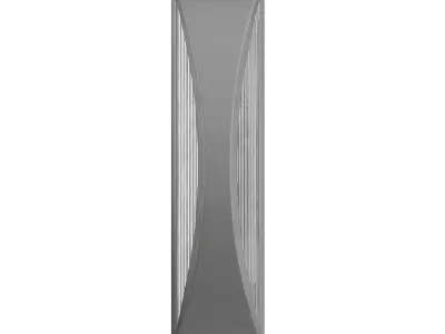 Modern Wall Exterior Lamp 3D Model 3D model