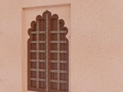 Fort Entrance Door 3D model