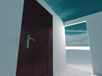 Metal Door 3D model order