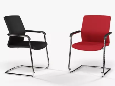 Wilkhahn ON 178-7 chair 3D model