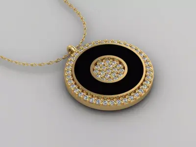 Pendant P147 3D Print Model 3D print model