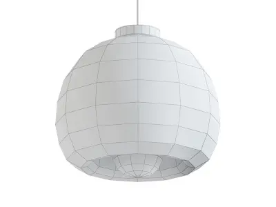 FOCUS glass pendant light - 3D model