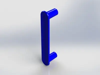 Cabinet door handle 3D print model