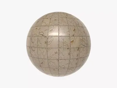 Floor Tile 002 PBR 4K - V1 Texture